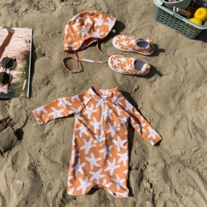 Seastar | Brown UV Swimsuit Boys