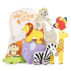 Stacking game Africa PL117/ Africa Stacker & Bag