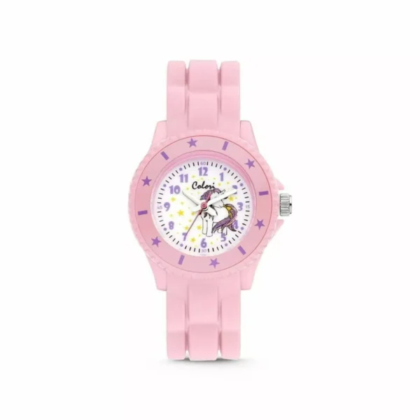 Colori Children's Watch 30MM Pink Unicorn 5ATM