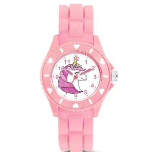 Colori children's watch 30MM light pink unicorn 5ATM