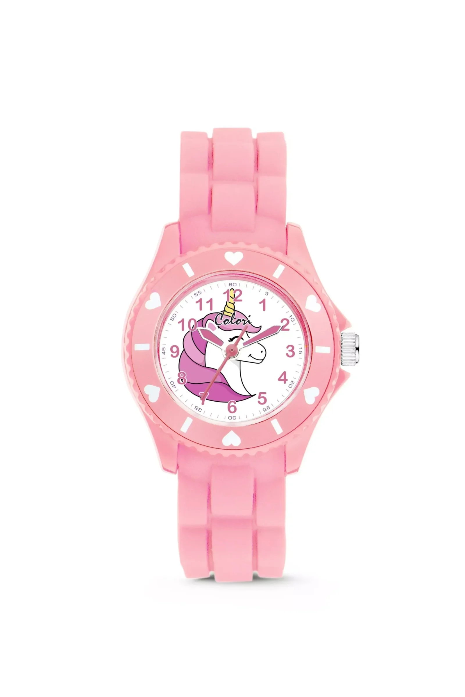 Colori children's watch 30MM light pink unicorn 5ATM