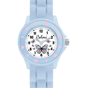 Colori Kidswatch 30MM Blue Butterflies 5ATM