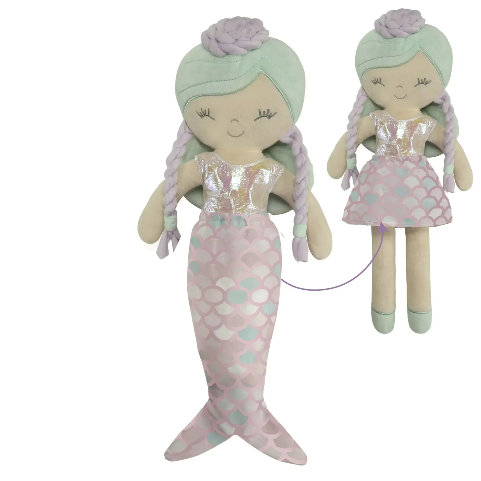 Soft body doll "Ocean" R.20041