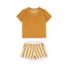 Flow | Yellow/White Boys Beach Set – Terry