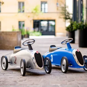 Maxi Baby Ride-On Metallic Gray - Rider Collection