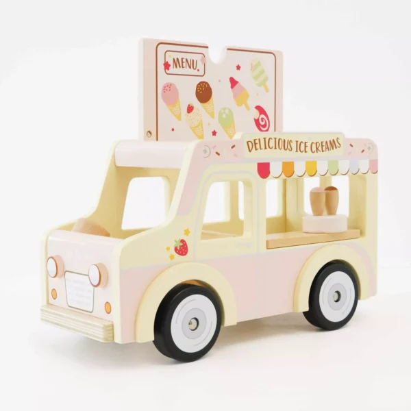 Ice Cream Van ME083-C/ Wooden Ice Cream Van (New Look)