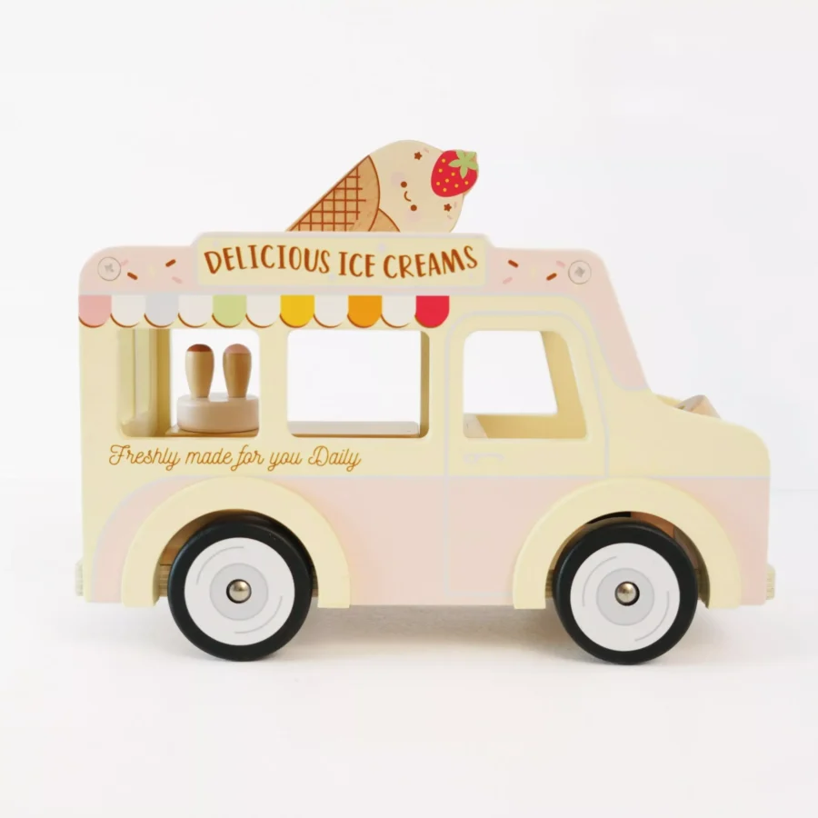 Ice Cream Van ME083-C/ Wooden Ice Cream Van (New Look)