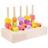 Wooden toys colorful sorting & stacking toys made of wood