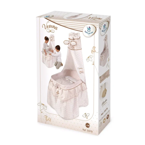 51078 Moses basket for dolls "Verona"