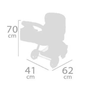 3x1 FOLDABLE DOLL CARRIAGE 