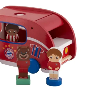 FC Bayern Munich 2-in-1 Wooden Bus Toy