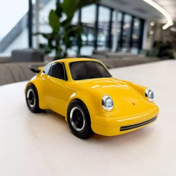 Small toy car Racing Car Porsche 911 Yellow