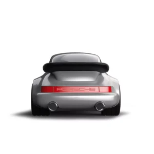 Small toy car Racing Car Porsche 911 Silver