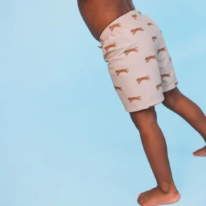 Roamer | Brown UV Swim Boxer for Boys