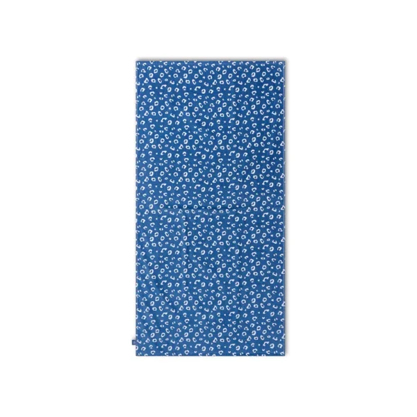 Leopard | Blue Cotton Towel 135 x 65 cm