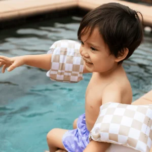 Checkmate | Beige Swim Arm Bands 0-2 years