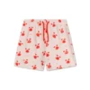 Crabby | Beige/Red UV Swim Boxer Boys