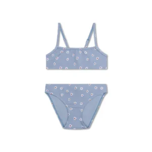 Daisy Flower | Blue Girls Beachwear UV Bikini