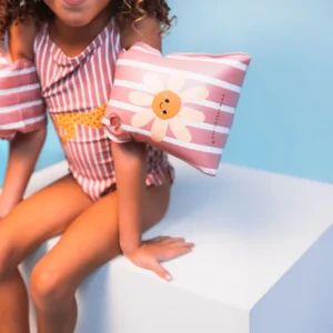 Daisy Flower | Purple Swim Arm Bands 2-6 years