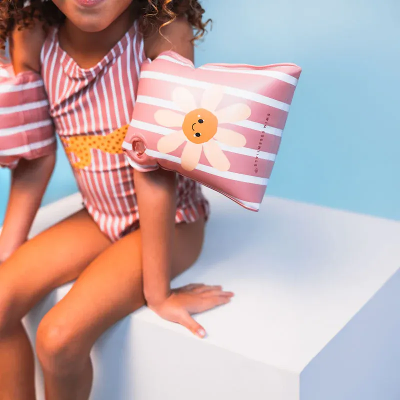 Daisy Flower | Purple Swim Arm Bands 2-6 years