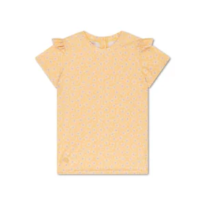 Florish | Yellow UV Swim Shirt with Short Sleeves