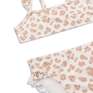Leopard | Beige Girls UV Bikini