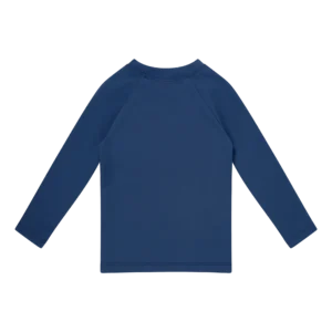 Pure Tones | Dark Blue UV Swim Shirt with Long Sleeves