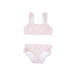 Leopard | Old Pink Girls Beachwear UV Bikini