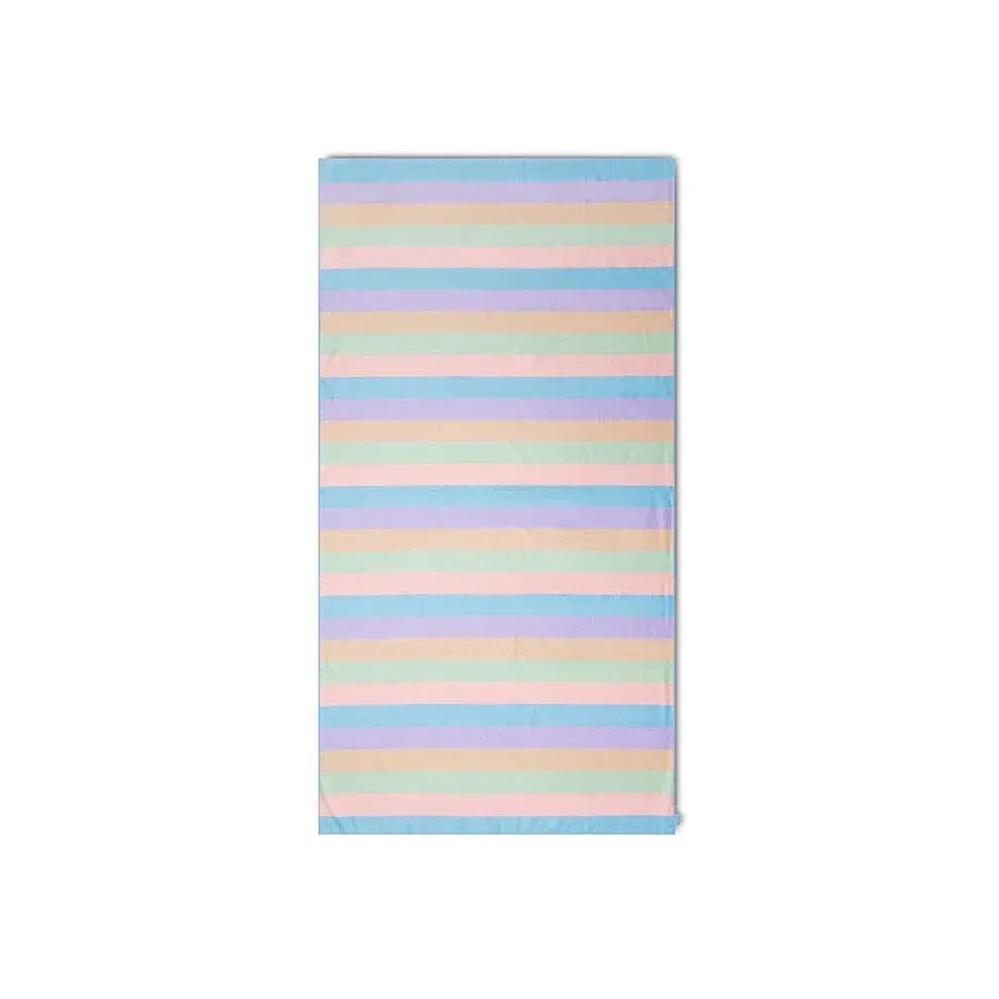Color Rush | Multicolor Microfiber Beach towel 170 x 90 cm