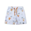 Jungle | Multicolored UV Swim Boxer for Boys
