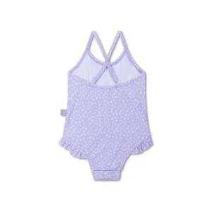 Leopard | Lila Girls UV Girls Swimsuit