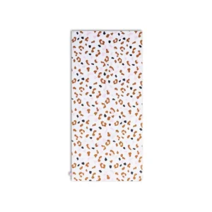 Leopard | Kaki Cotton Towel 135 x 65 cm