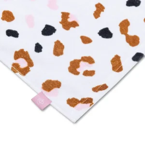 Leopard | Kaki Cotton Towel 135 x 65 cm