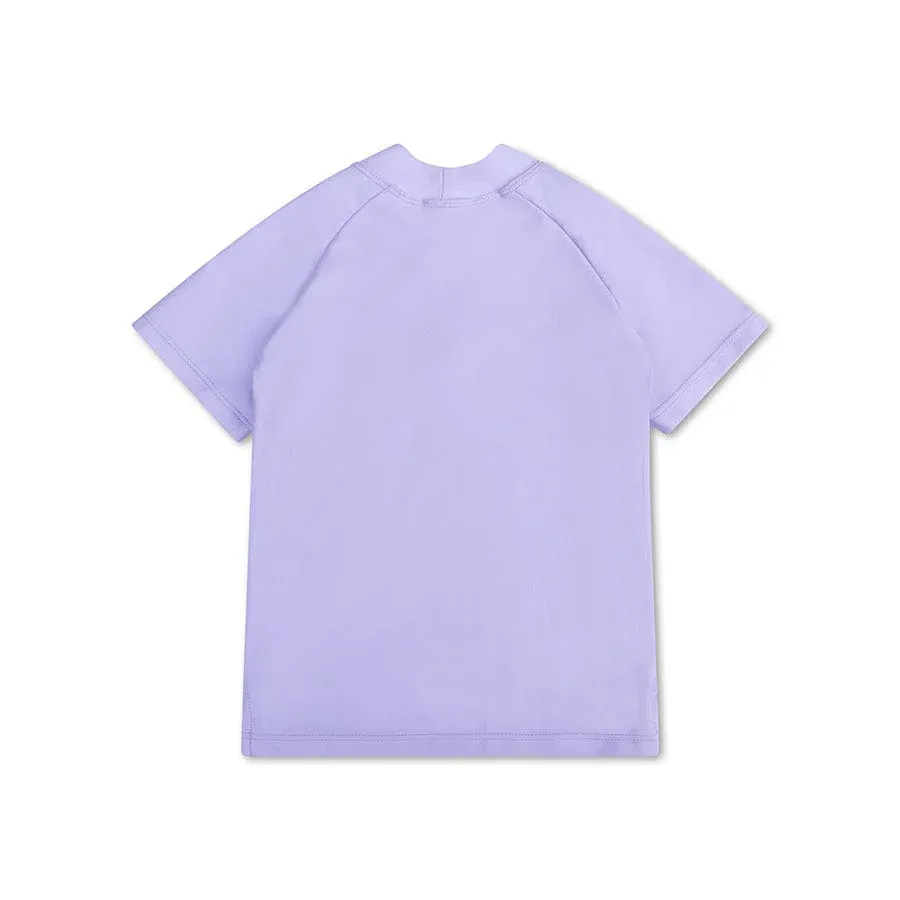 Pure Tones | Lila UV Swim Shirt with Short Sleeves