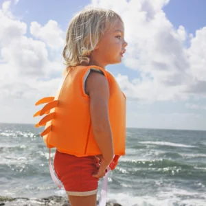 Swim Vest 2-3 EU Sonny the Sea Creature Neon Orange