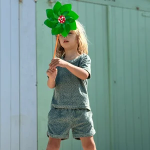 Leopard | Green Boys and Girls Beach Set – Terry