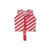 Crabby | Red/White Striped Swim Vest 2-3 years