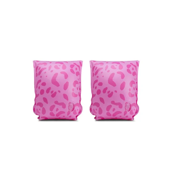 Leopard | Pink swim armbands 2-6 years