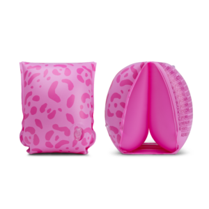 Leopard | Pink swim armbands 2-6 years