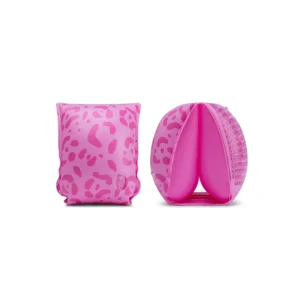 Leopard | Pink swim armbands 2-6 years