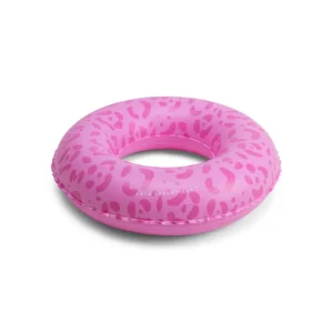 Leopard | Pink Swim Ring Ø 55 cm