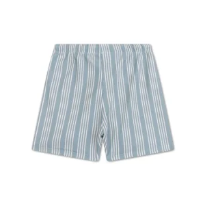 Resort Stripe | Green UV Swim Boxer for Boys