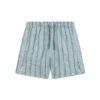 Resort Stripe | Green UV Swim Shorts for Boys