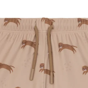 Roamer | Brown UV Swim Boxer for Boys