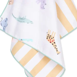 Safari | Multicolored Microfiber Towel 135 x 65 cm