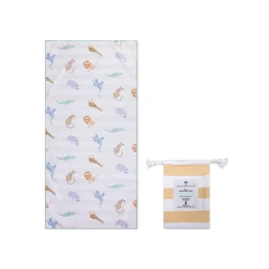 Safari | Multicolored Microfiber Towel 135 x 65 cm