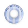 The beach club | Blue/White Pool Float Ø 120 cm