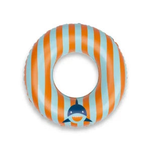 Tropical Shark | Orange/Blue Swim Ring Ø 55 cm