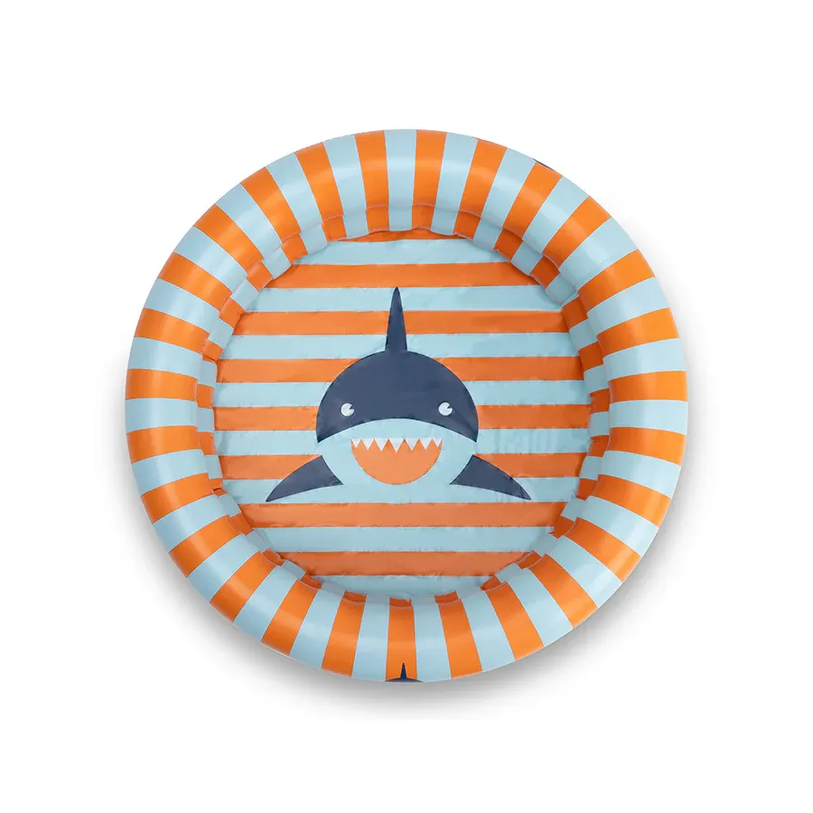 Tropical Shark | Orange/Blue (Swimming) pool Ø 60 cm