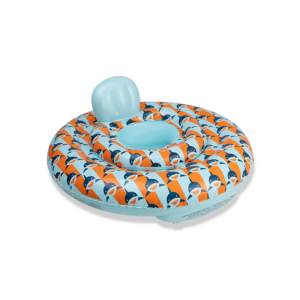 Tropical Shark | Orange/Blue Baby Float 0-1 year